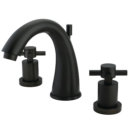 Kingston Brass 8" Widespread Bathroom Faucet, Oil Rubbed Bronze KS2965DX